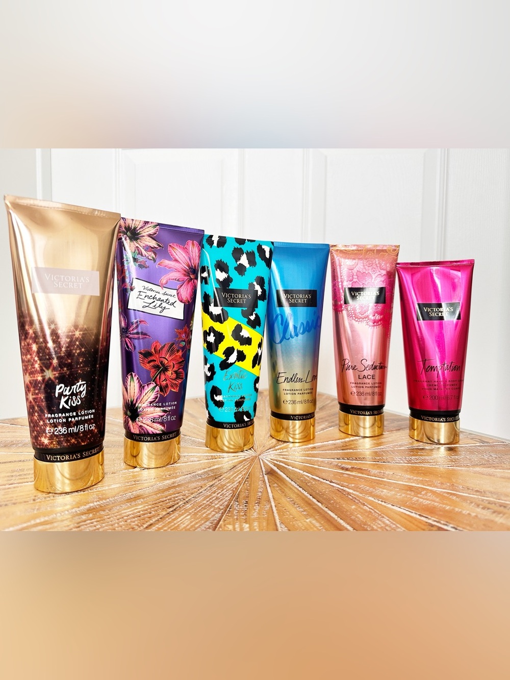 NWT Victoria’s Secret 6-Piece Full Size Fragrance Body Lotion Bundle